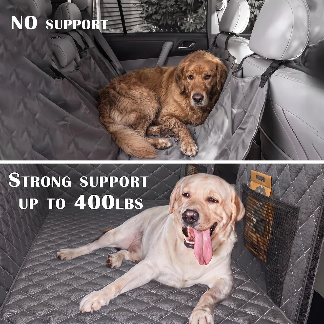 SteadyPaws - Dog Car Seat Waterproof Cover 2.0